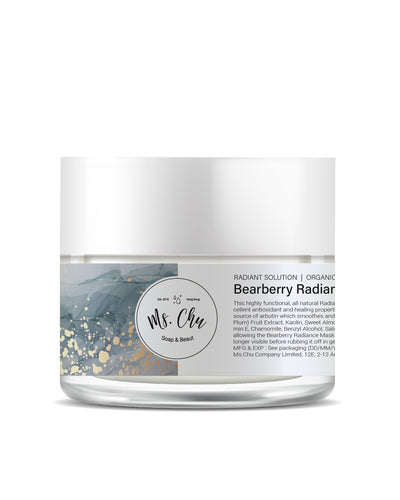 Bearberry Radiance Mask - Ms. Chu Soap & Beaut