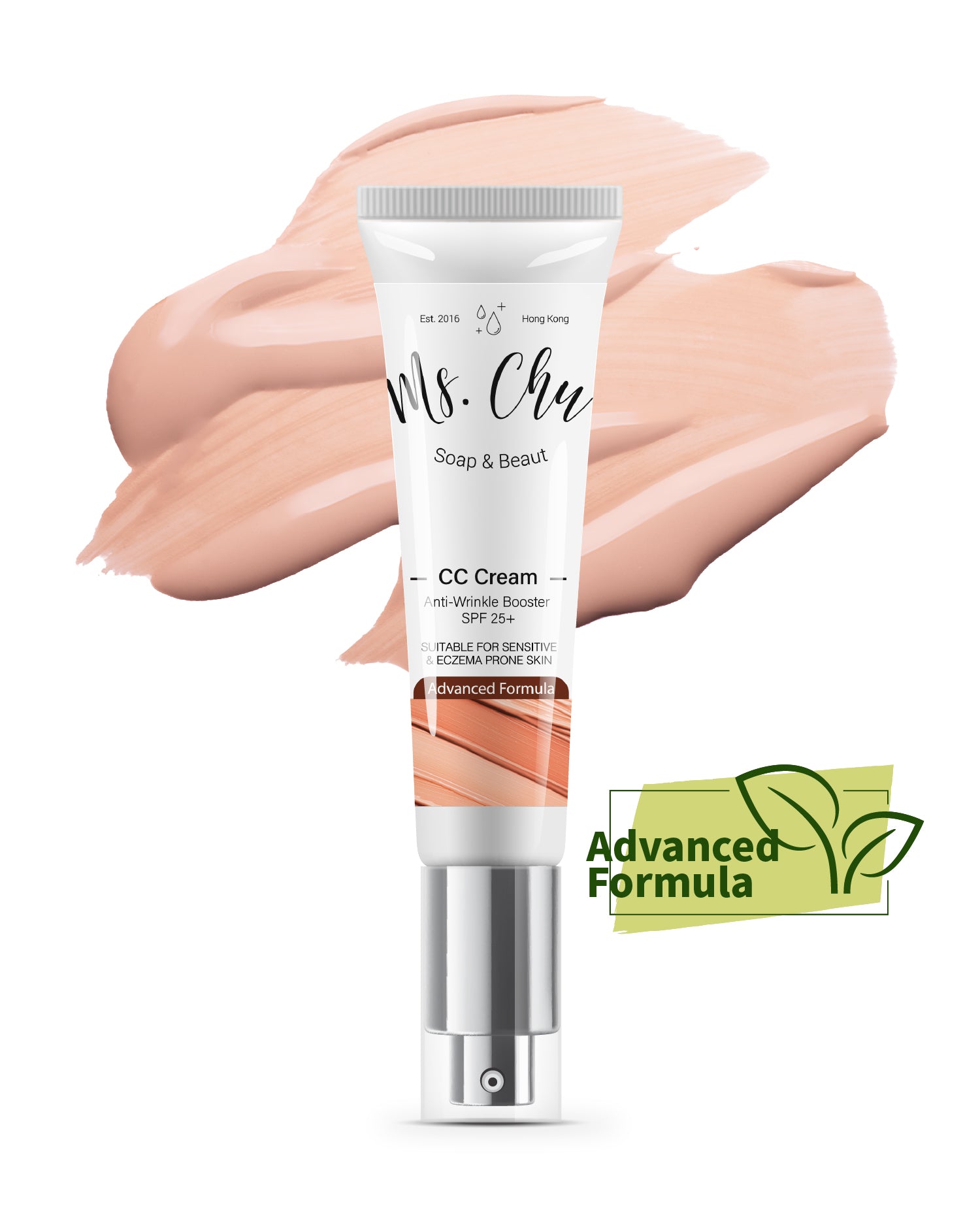 Anti-Wrinkle Booster CC Cream SPF25+ (Advanced Formula) - Ms. Chu Soap & Beaut