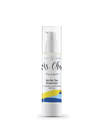 No No Tan Sunscreen SPF50+ - Ms. Chu Soap & Beaut