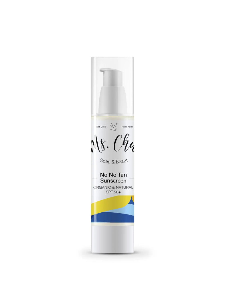 No No Tan Sunscreen SPF50+ - Ms. Chu Soap & Beaut