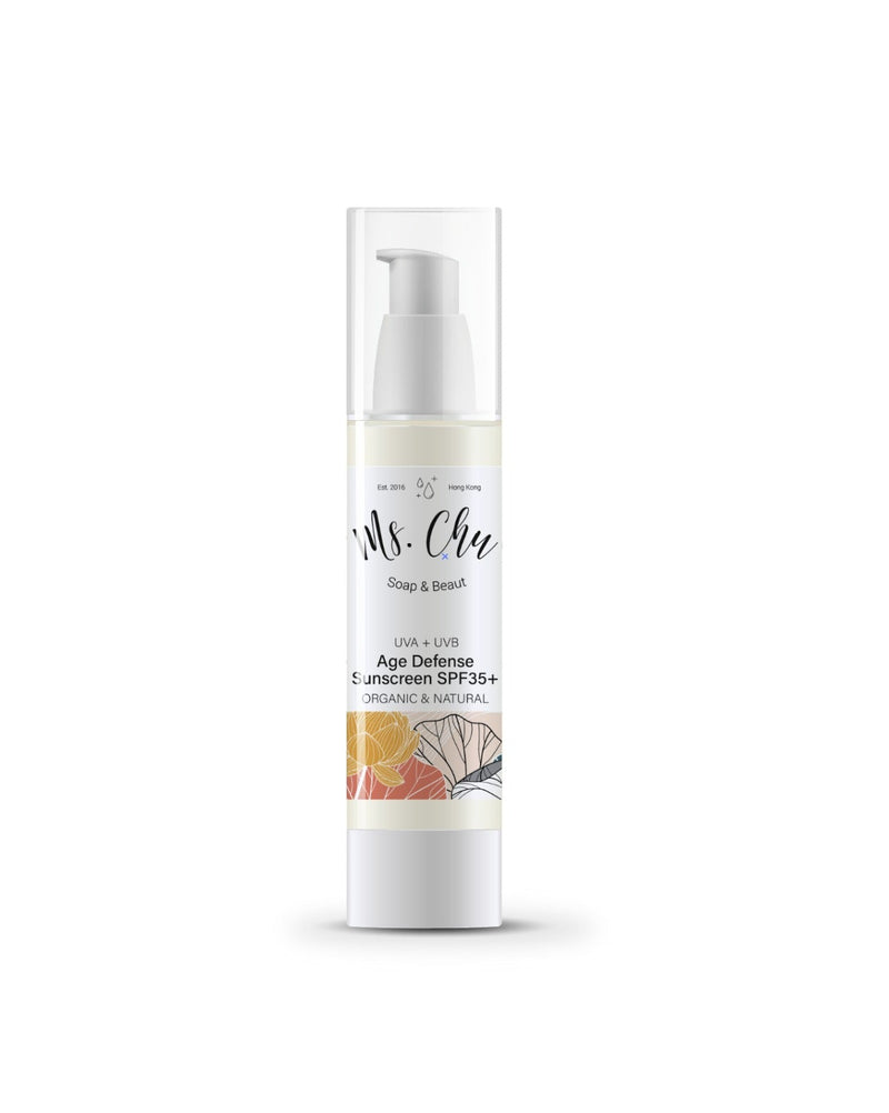 Age Defense Sunscreen SPF35+ - Ms. Chu Soap & Beaut