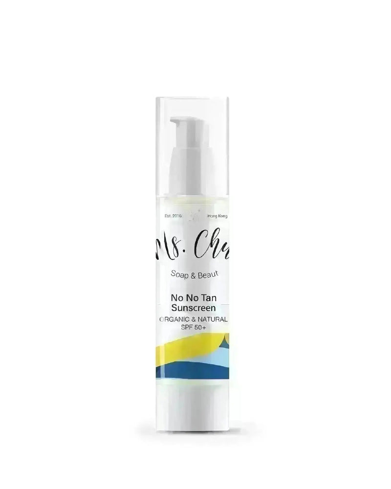 No No Tan Sunscreen SPF50+ - Ms. Chu Soap & Beaut